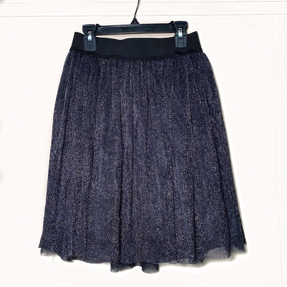 Black Tutu Skirt with Silver Shimmer